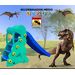 Escorregador Médio Infantil Dinossauro